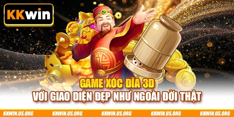 Game xóc đĩa 3D với giao diện đẹp như ngoài đời thật